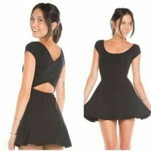 BETHANY cross back brandy dress